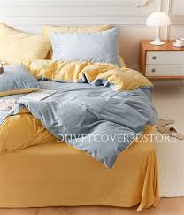 double sided velvet bedding sets blue