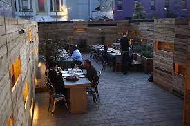 Favorite Bay Area Outdoor Dining Options