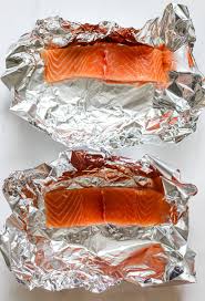 20 minute bbq salmon in foil hannah