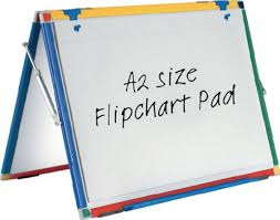 Show Me Flipchart Pad A2 Plain Pack Of 5 Fppa2 5