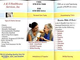 Medication assistance, transferring, grooming, dressing, meal preparation, denture care, toileting, bathing, transportation and errand services. A S Healthcare Services Inc Lawrenceville Ga Carelistings