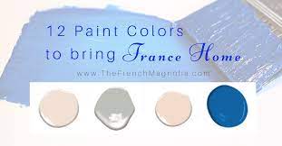 12 Paint Colors To Bring France Home