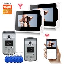 Repeat this process to enter the second through fourth digits of the number. Ennio 701meid22 Tuya App Remote Unlock Visual Intercom 7 Inch 1080p Monitor Wifi Video Doorbell Door Lock Intercom System Doorbe