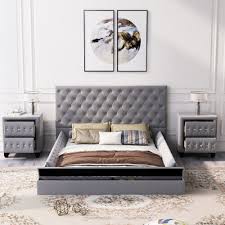 Upholstery Bedroom Furniture Set Full