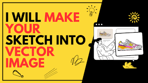 make your sketch into a vector image by