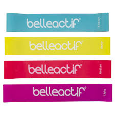 Belleactif Resistance Bands For Legs And Butt 4 Looped