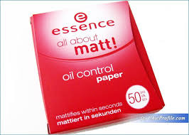 matt oil control paper review