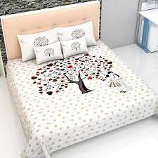 Cotton Bed Sheets Queen Size Panel