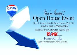 Real Estate Open House Invitation Template