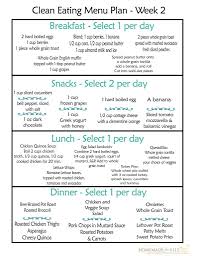 meal planning menus free clean eating meal plan 100 free includes breakfast lunch