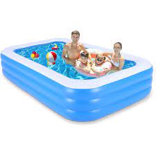 skonyon inflatable swimming pool for