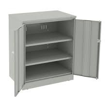 high cabinet steel 2 shelves