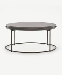 Criss cross frame uk delivery! Zurn Round Coffee Table Concrete Made Com
