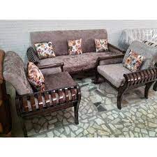 designer wooden sofa set at rs 20000