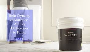 Behr Dynasty Vs Marquee Paint All Key