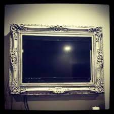 framed tv wall mounted tv