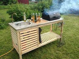 Best diy portable sink from 25 best ideas about portable sink on pinterest. How To Make Outdoor Portable Kitchen Diy Crafts Handimania