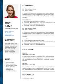 Browse our new templates by resume design, resume format and resume style to find the best match! Dalston Free Resume Template Microsoft Word Blue Layout Free Resume Template Download Resume Template Word Free Resume Template Word