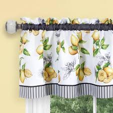 Achim Lemon Drop Tier And Valance Window Curtain Set Yellow