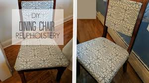 how to reupholster a chair and back diy