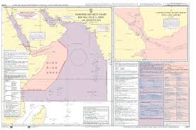 Admiralty Maritime Security Planning Chart Q6099 Red Sea Gulf Of Aden And Arabian Sea