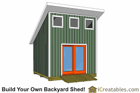 12x12 lean to shed plans 12x12