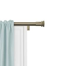 Zenna Home 48 In Single Curtain Rod In