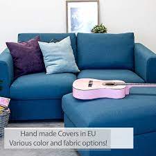 Vimle 2 Seat Sofa Cover With Without