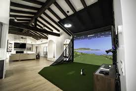 home custom indoor golf simulators