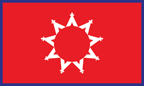 flag from the oglala sioux tribe