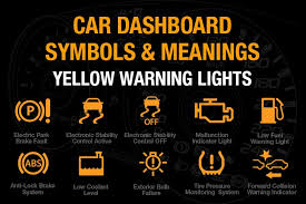 vehicle warning lights and their