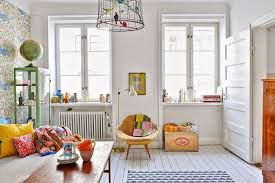 Browse pictures of scandinavian home offices. A Happy Swedish Home With Bright Colours And Bold Prints My Scandinavian Home Interior Scandinavian Home My Scandinavian Home