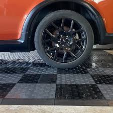 garage floor tiles raised diamond