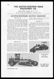 1938 austin western road machinery