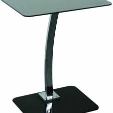 Glass Laptop Lamp Table Home Office