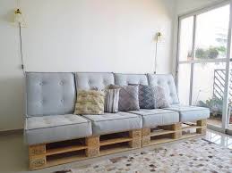 Build Pallet Sofa With Cushion Diy