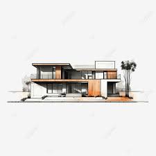 House Construction Plan Ilration In