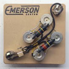 Original gibson & epiphone guitar & bass wiring diagrams listed by guitar model. Sg Prewired Kit Emerson Custom