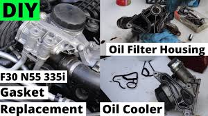 oil cooler gasket replacement bmw f30