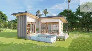 Small House Design With Pool Minimal