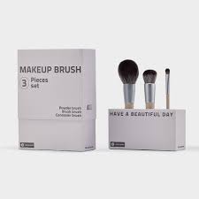 city blank makeup brush packaging