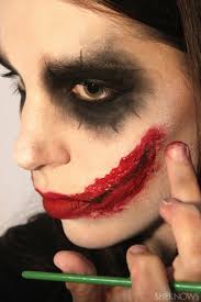 freaky femme joker makeup tutorial for