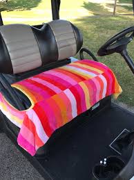 Terry Cloth Golf Cart Seat Cover