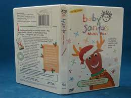 It is an intricate combination of christmas toys ornaments and puppet shows combined with christmas carols. Baby Santa S Music Box 2002 Dvd Santa Baby Music Box Baby Einstein