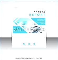 Annual Report Cover Page Template Design For Annual Report Cover