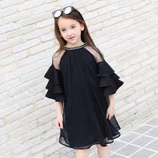 Black little girls also experience the same problem, but here are some of the best hairstyles appropriate for their hair type. Girls Chiffon Dresses 2021 Summer Black Children Clothing Teens Big Girls Cute Ruffle Sleeves Dress 6 7 8 9 10 11 12 13 14 Years Girls Chiffon Dress 14 Yearsclothing Teen Aliexpress