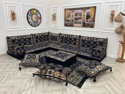 Arabic Sofa Floor Cushion Seating Set