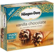 haagen dazs snack size vanilla