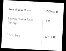 how much does interior design cost