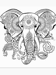 Download 195 canvas elephant stock illustrations, vectors & clipart for free or amazingly low rates! Elephant Maori Canvas Print By Lilawonderland In 2021 Elephant Coloring Page Mandala Coloring Pages Mandala Coloring Books